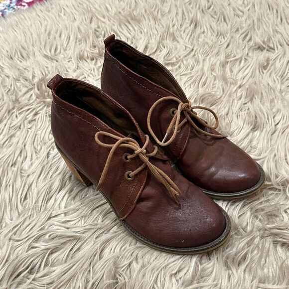 Jeffrey campbell boxxy leather boots size 8.5 - Picture 3 of 8